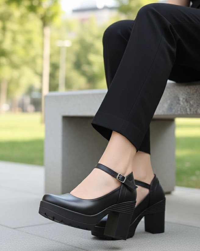 کفش لژدار زنانه کارمندی
