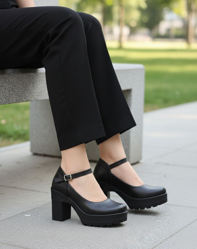 کفش لژدار زنانه کارمندی
