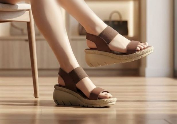 صندل لژدار دخترانه و زنانه